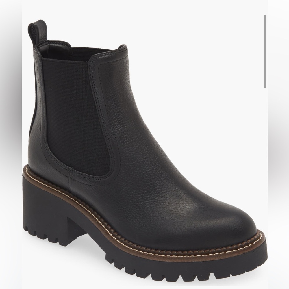 Nordstrom Chelsea Lug Sole Boots - Miah (Water Resistant)